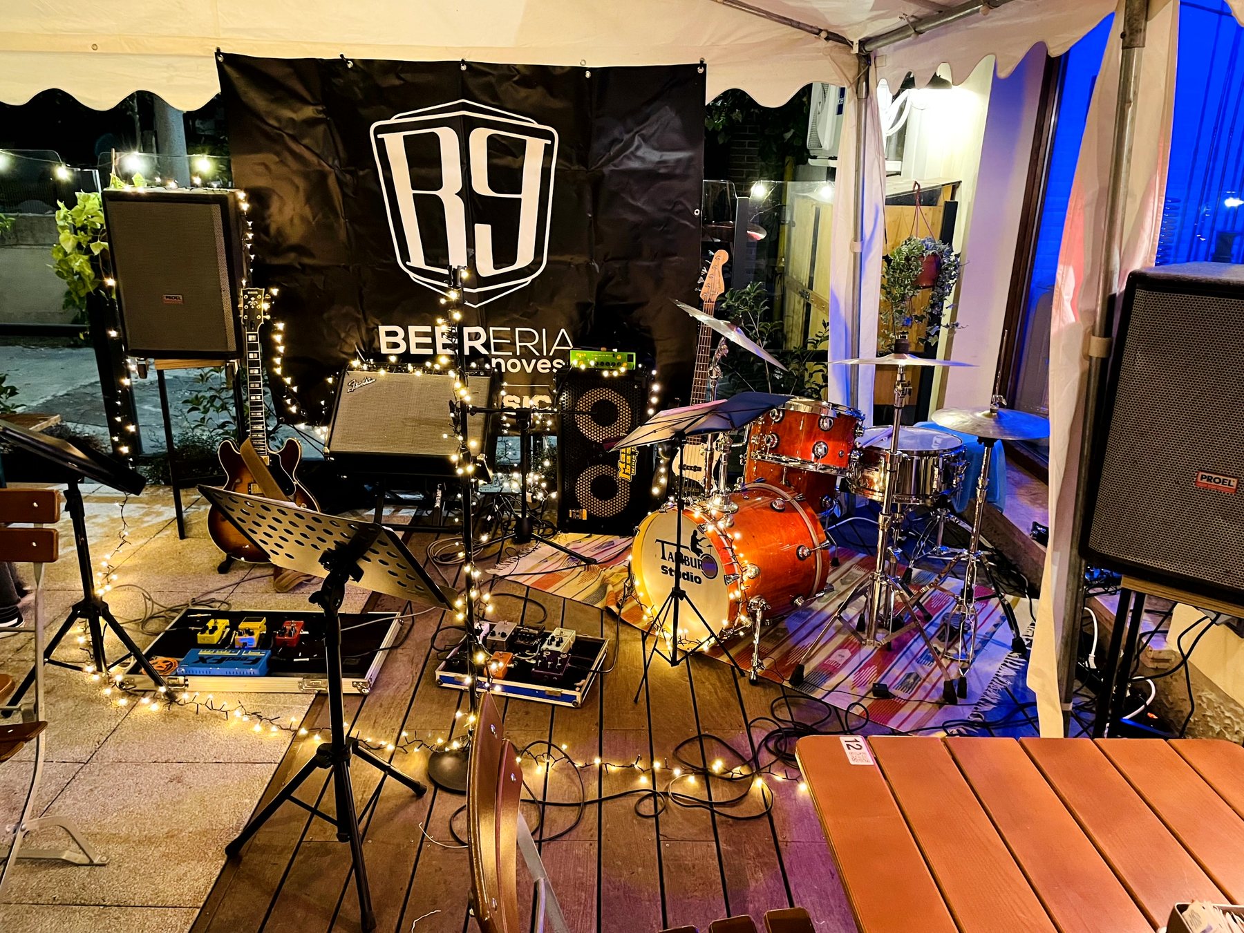 Una serata musicale al B9